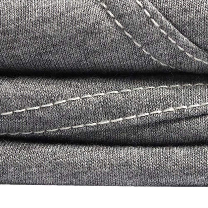 BINPAW Kids Cotton Fleece Pull On Active Sports Basic Jogger Sweat Pants for Little Boys & Big Boys, Grey, Age 13T-14T (13-14 Years) = Tag 170 - Image 3